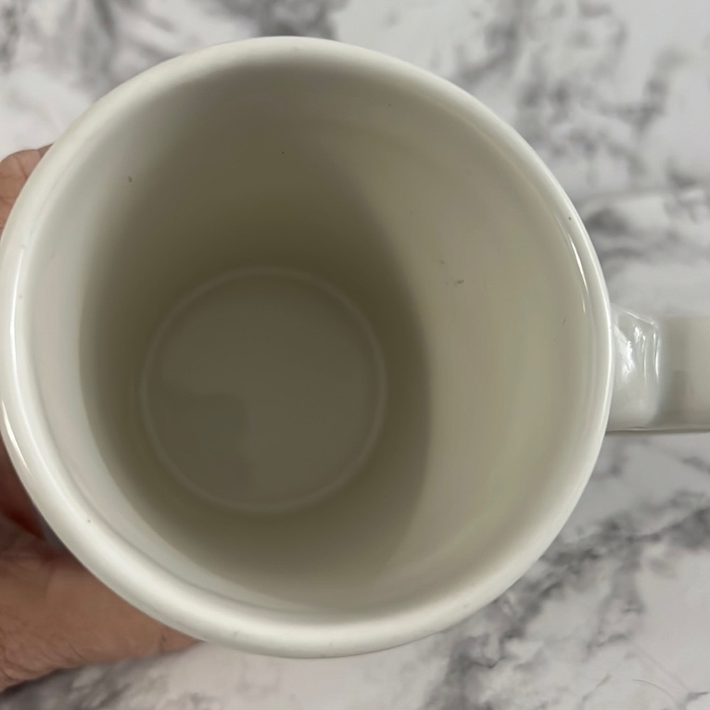 William Sonoma Heart Handle coffee mug - Picture 3 of 5